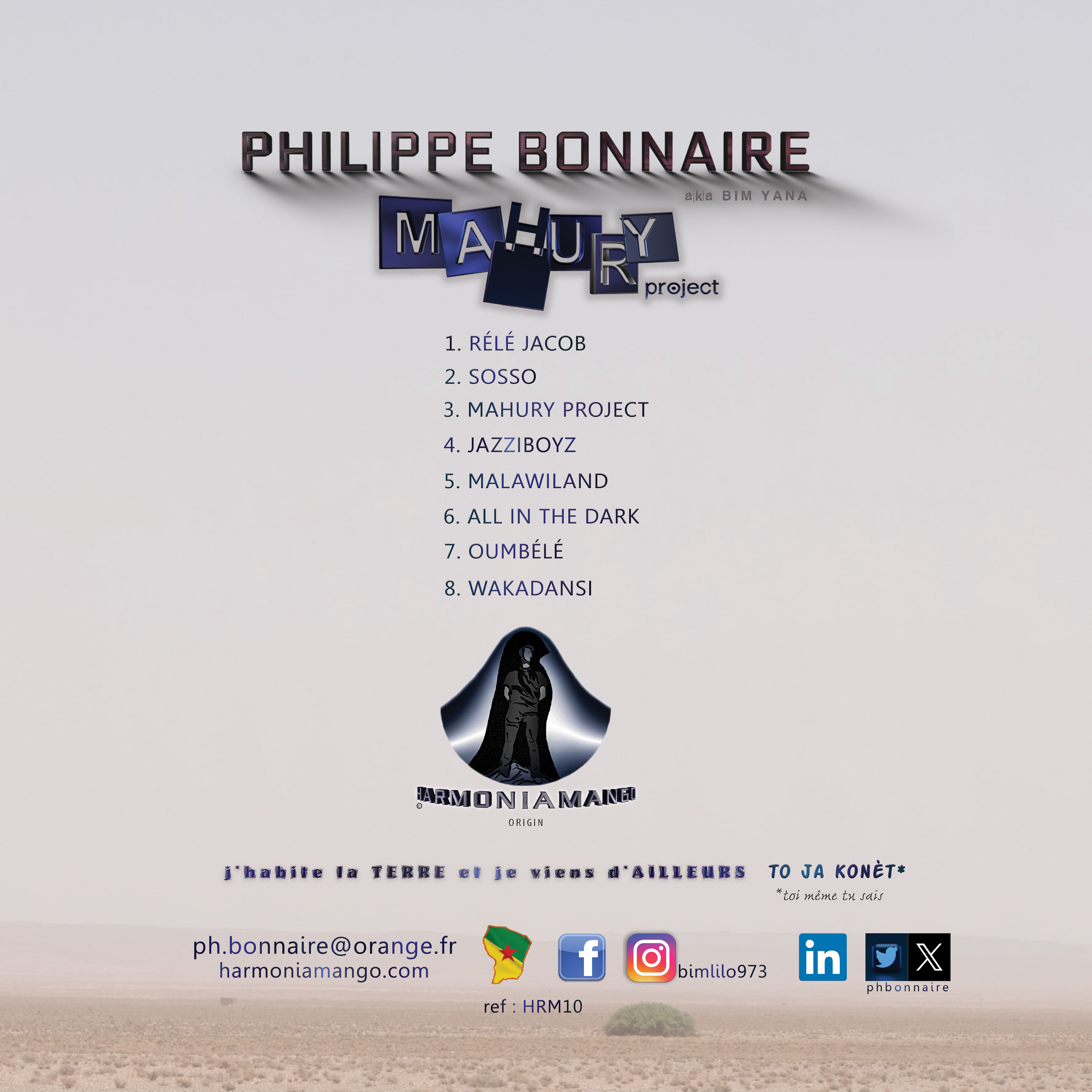 mahury project verso